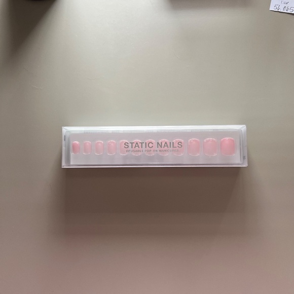 NEW Static OH DAISY SQUARE Nails with Hand Creme Set - Picture 7 of 10